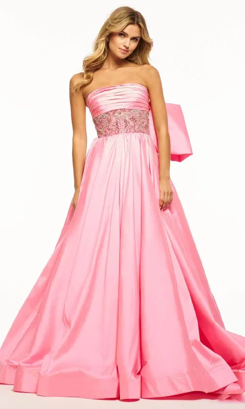 Sherri Hill 56016 - Strapless Beaded Waistband Prom Gown