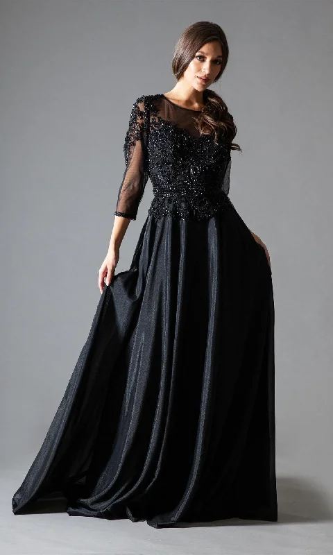 Off-Shoulder Dress Amelia Couture Long Formal Dress 7041