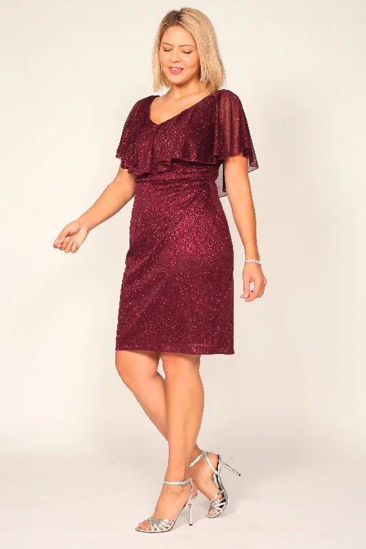 Connected Apparel Formal Short Cocktail Dress