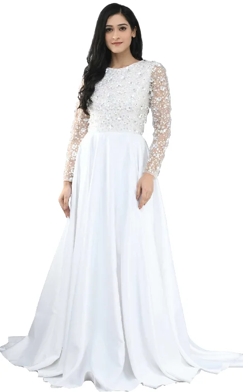 Vintage-Inspired Gown Couture Fashion by FG CF20211262 Dress