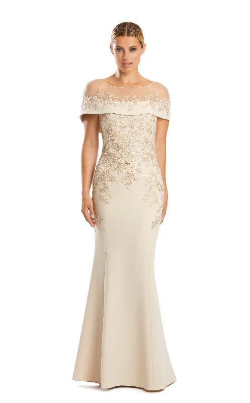 Off-Shoulder Lace Gown Daymor 1866F23 Dress