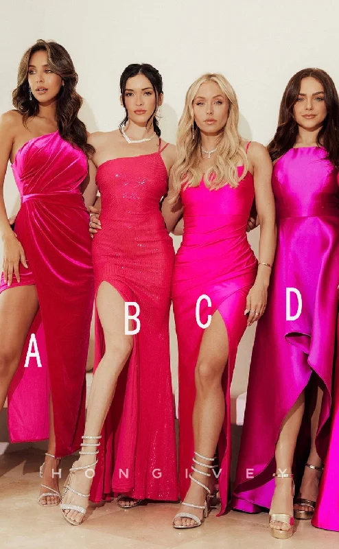 Ruffled Ball Gown HB047 - Sexy Satin Fitted Different Styles Cheap Prom Party Bridesmaid Dress Ruffled Ball Gown HB047 - Sexy Satin Fitted Different Styles Cheap Prom Party Bridesmaid Dress