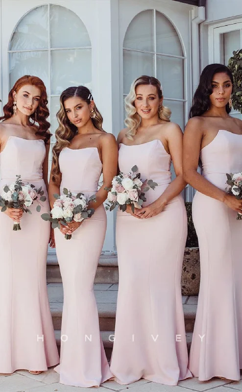 Graceful Wedding Dress HB071 - Sexy Satin Trumpet Bateau Spaghetti Straps Empire Floor-Length Prom Party Bridesmaid Dress Graceful Wedding Dress HB071 - Sexy Satin Trumpet Bateau Spaghetti Straps Empire Floor-Length Prom Party Bridesmaid Dress