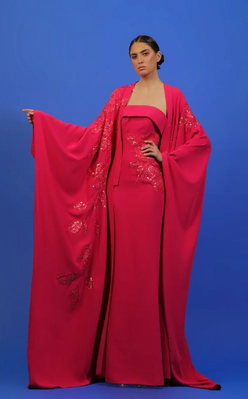 Regal Satin Gown Edward Arsouni Couture 766 Dress
