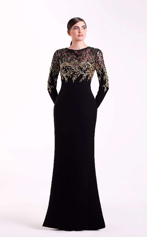Scalloped Lace Dress Edward Arsouni Couture SS22702 Dress