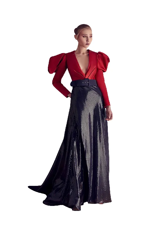 Embroidered Gown Gatti Nolli Couture GA5161 Dress