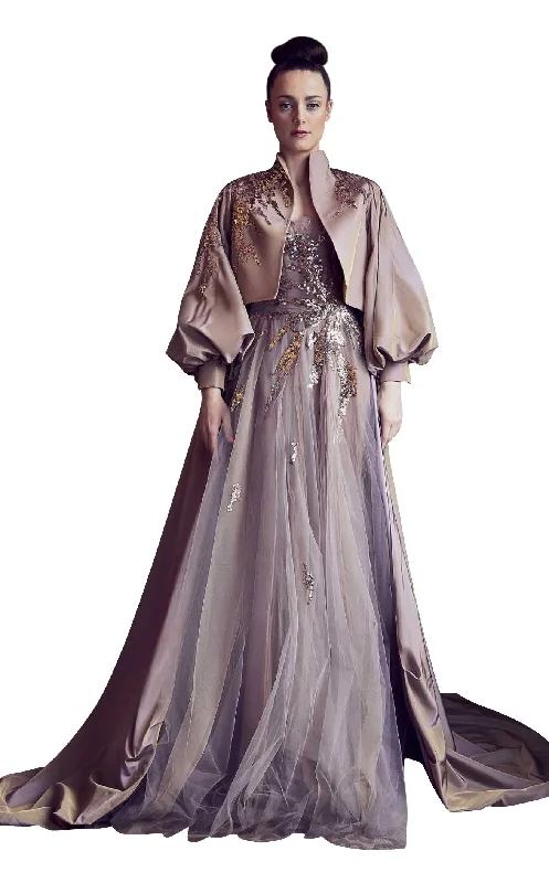 Floral Gown Gatti Nolli Couture GA5293GA5296 Dress
