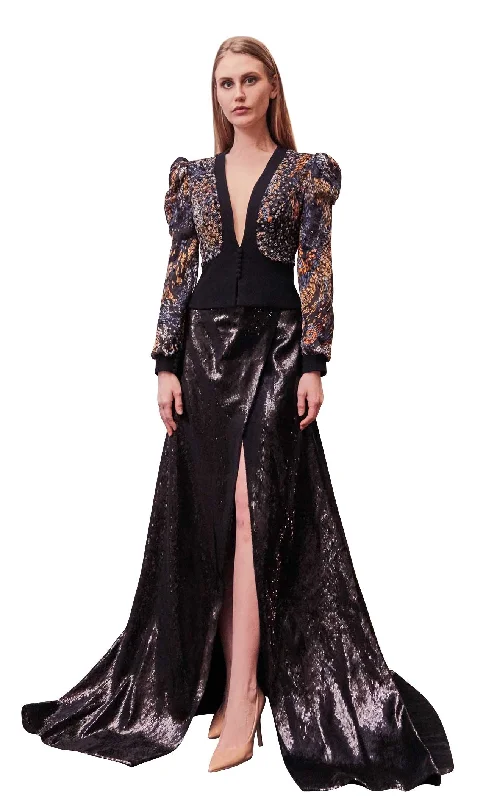 Scalloped Lace Dress Gatti Nolli Couture GA5614GA5668 Dress