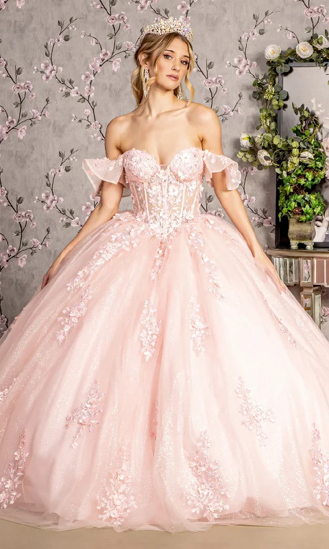Hand-Beaded Gown GLS by Gloria GL3475