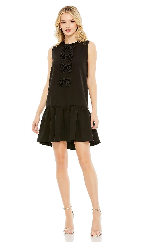Sheer Sleeve Dress Ieena Duggal 27032