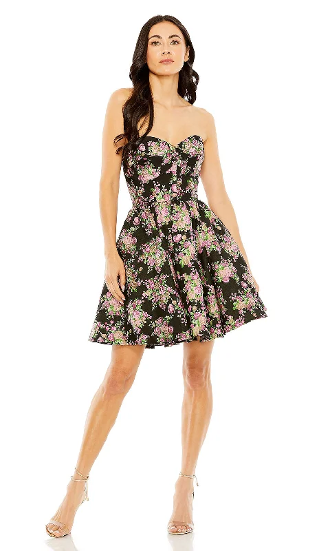 Tea-Length Dress Ieena Duggal 68615