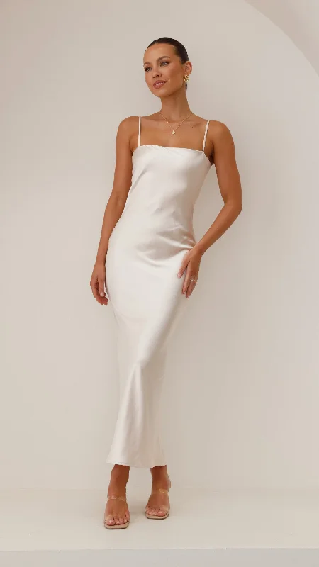 Keira Maxi Dress - Champagne