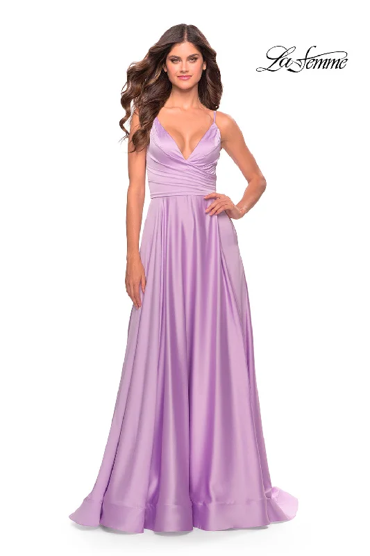 Rhinestone Embellished Gown La Femme 31505 Dresses