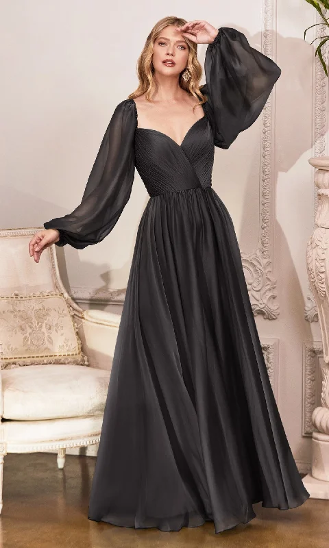 Vintage Gown Ladivine Long Formal Dress cd243