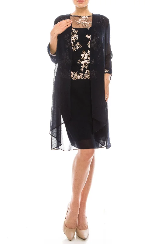 Le Bos Short Mother of the Bride Jacket Dress 28062