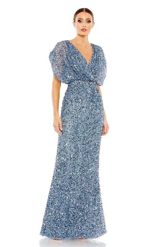 Ruched Bodice Dress Mac Duggal Long Formal Dress 5640