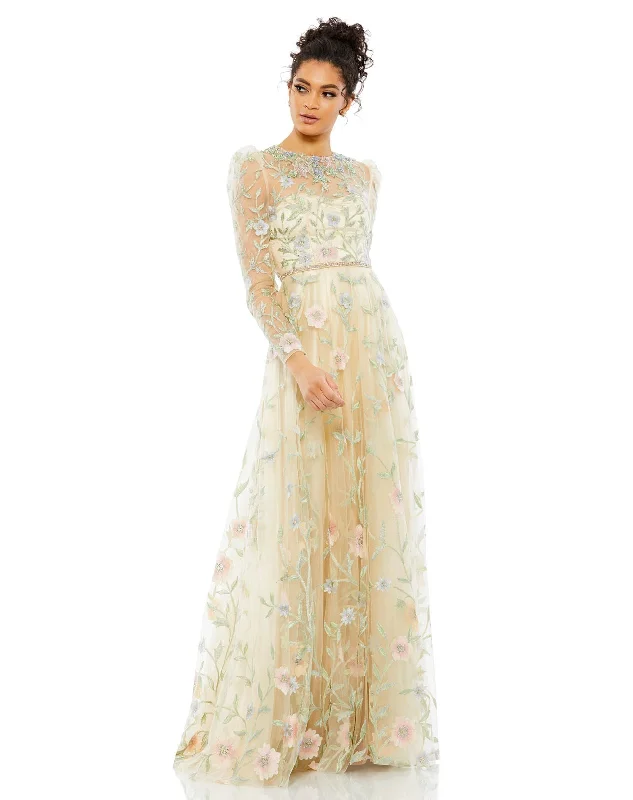 Sequin Wedding Gown Mac Duggal 11226 Dress
