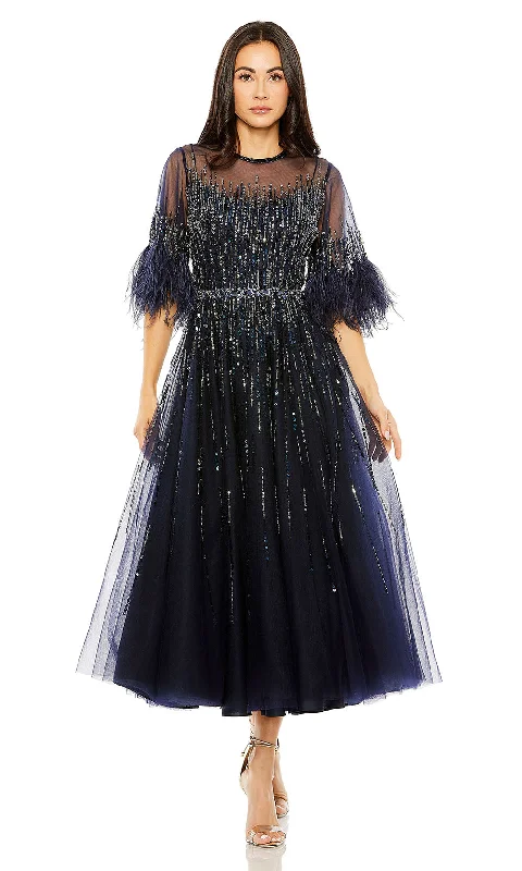 Flowy Chiffon Dress Mac Duggal 42097