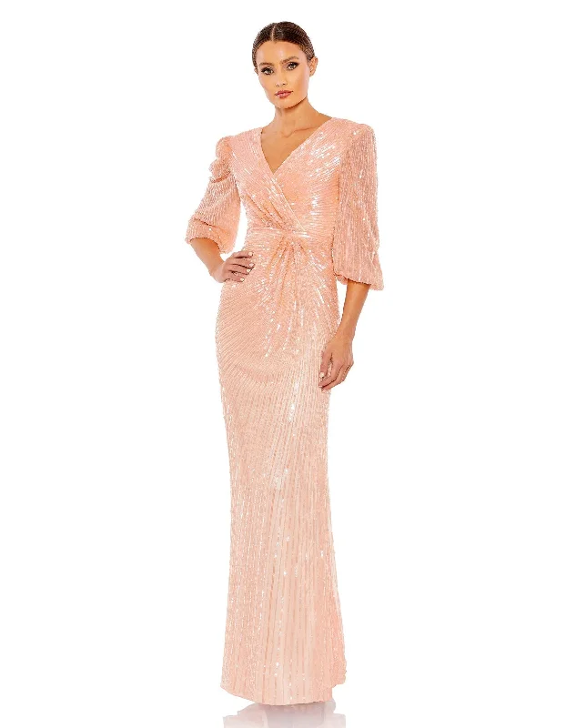Ruched Bodice Dress Mac Duggal 5614 Dress