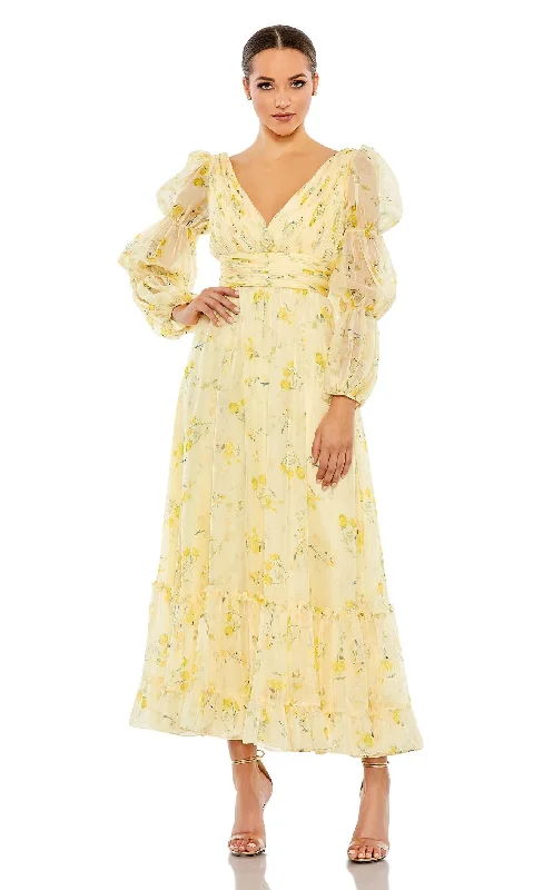 Scalloped Lace Dress Mac Duggal 68246 Dress
