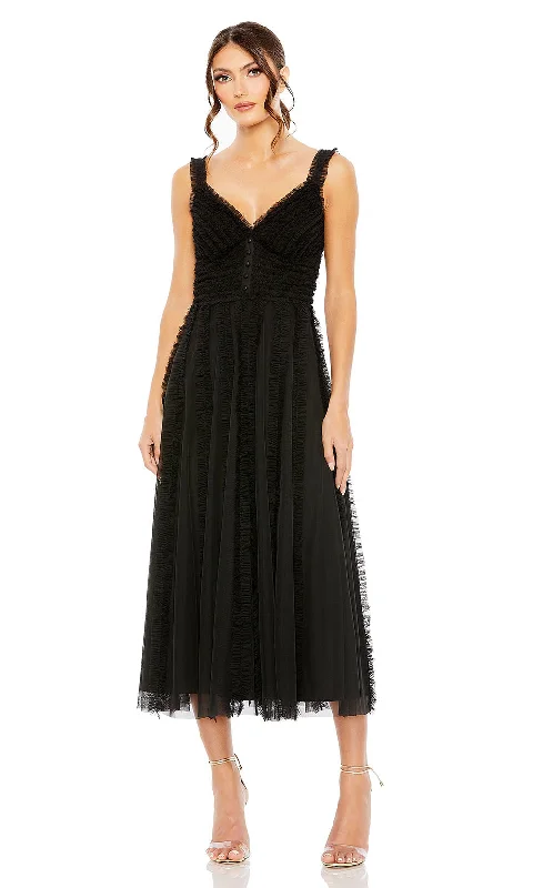 Short Sleeve Dress Mac Duggal 8056