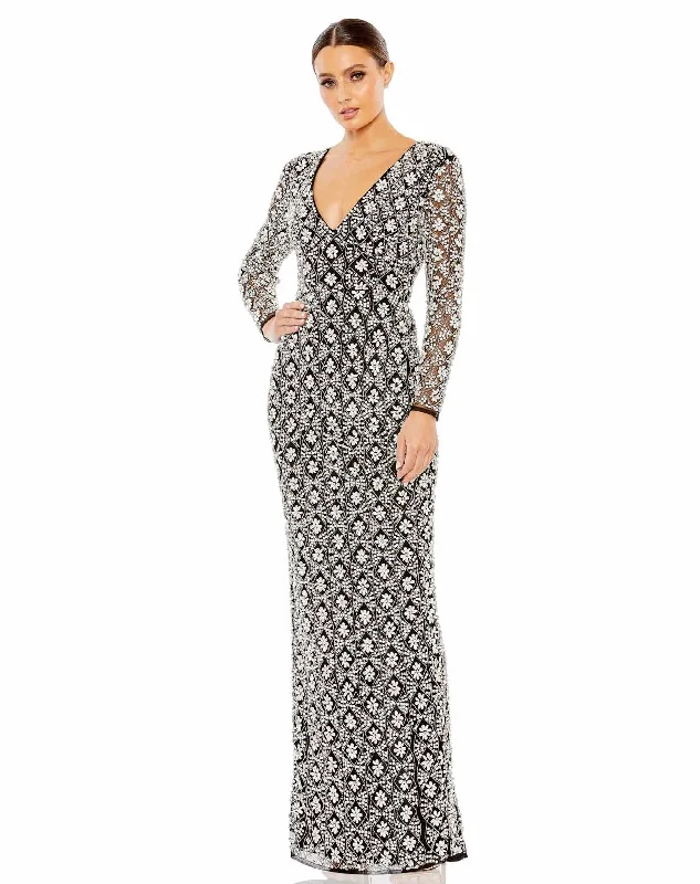 Ornate Lace Dress Mac Duggal 93808 Dress