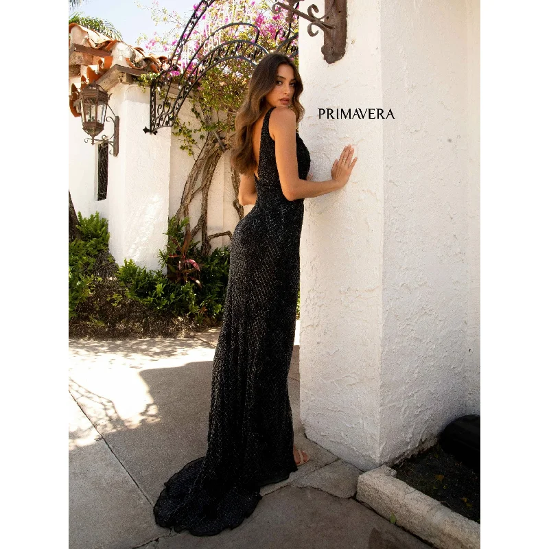 Feathered Gown Primavera Couture 3750