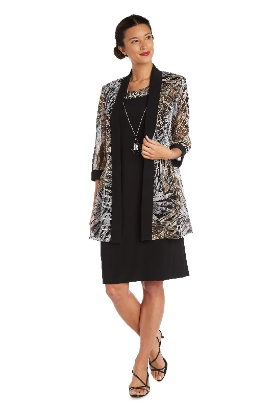 R&M Richards 7953 Two Piece Short Jacket Dress