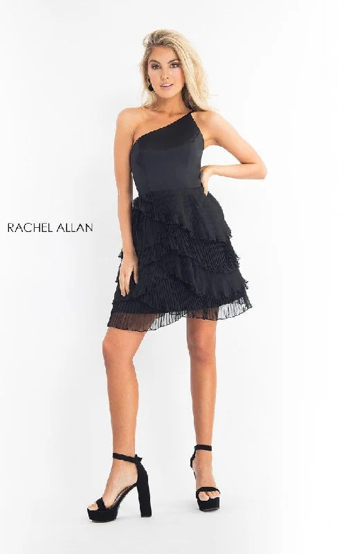 Rachel Allan One Shoulder Homecoming Dress L1197