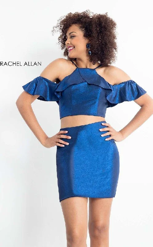 Rachel Allan Two Piece Short Homecoming Dress 4627