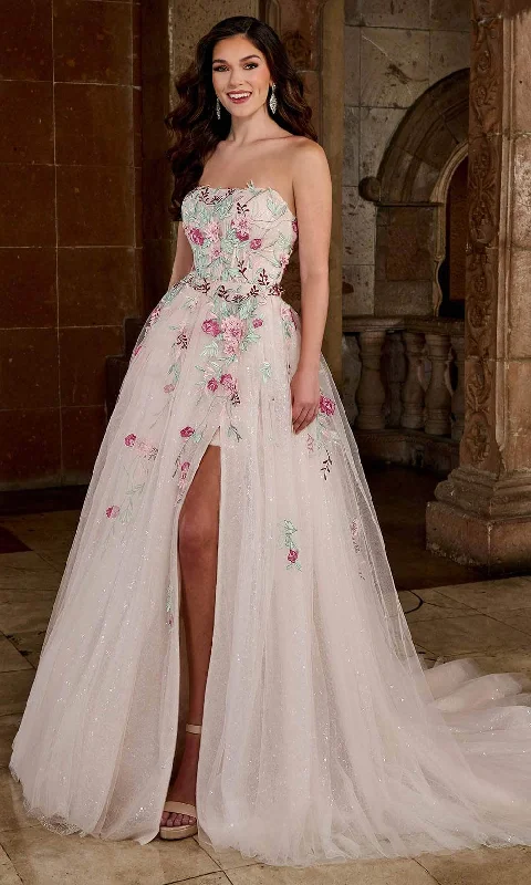 Grand Ballroom Gown Rachel Allan RB5053 - Corset Embroidered Bridal Gown