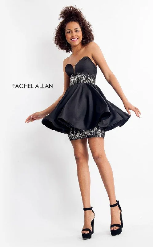 Rachel Allan Homecoming Short Strapless Dress 4696