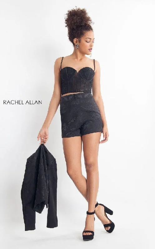 Rachel Allan Homecoming Short Romper Jacket 4596