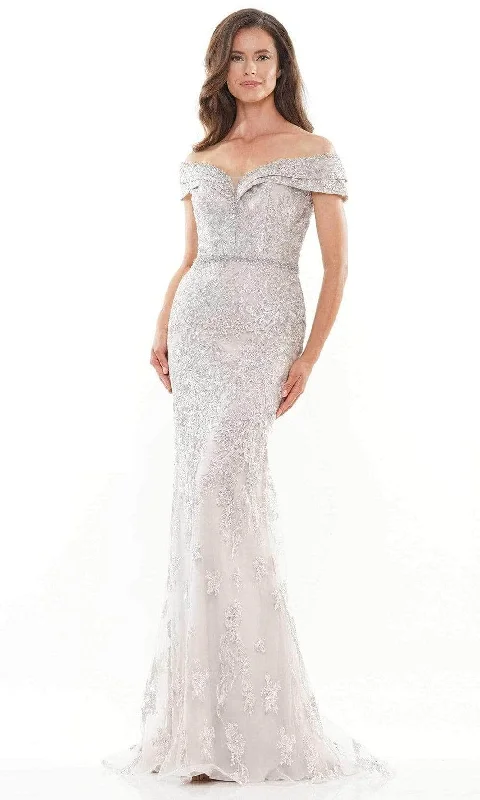 Classic Gown Rina Di Montella - Lace Mermaid Evening Gown RD2737 - 1 pc Light Mauve In Size 10 Available Classic Gown Rina Di Montella - Lace Mermaid Evening Gown RD2737 - 1 pc Light Mauve In Size 10 Available