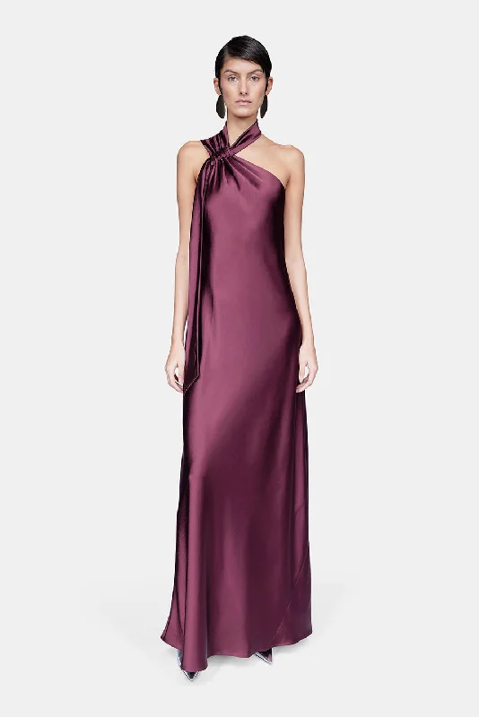 Regal Gown Ushuaia Dress - Burgundy